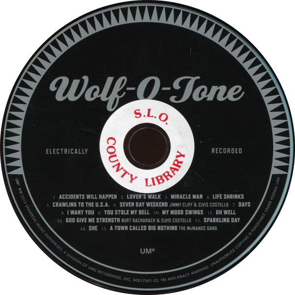 Elvis Costello  In Motion Pictures : CD